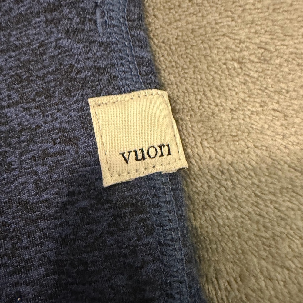 Vuori Women's Navy Track Pants - Picture 2 of 7